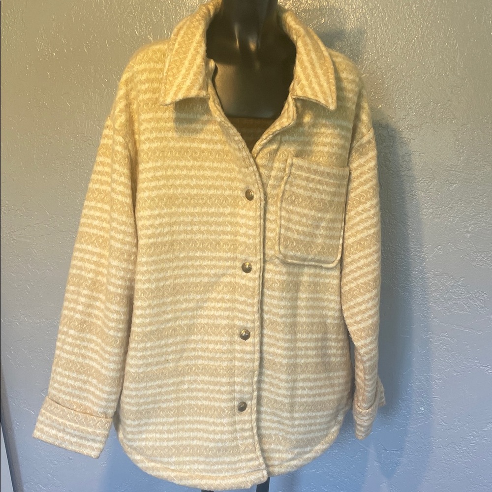 Cozy Cream Teddy Jacket for Women